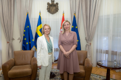 Састанак министарке Мацуре са амасадорком Шведске