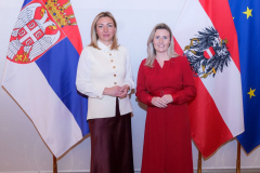 Sastanak ministarke Macure i Suzane Rab u Beču